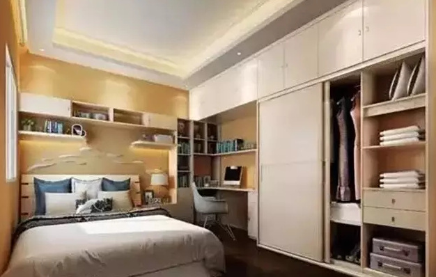 衣柜 书桌组合